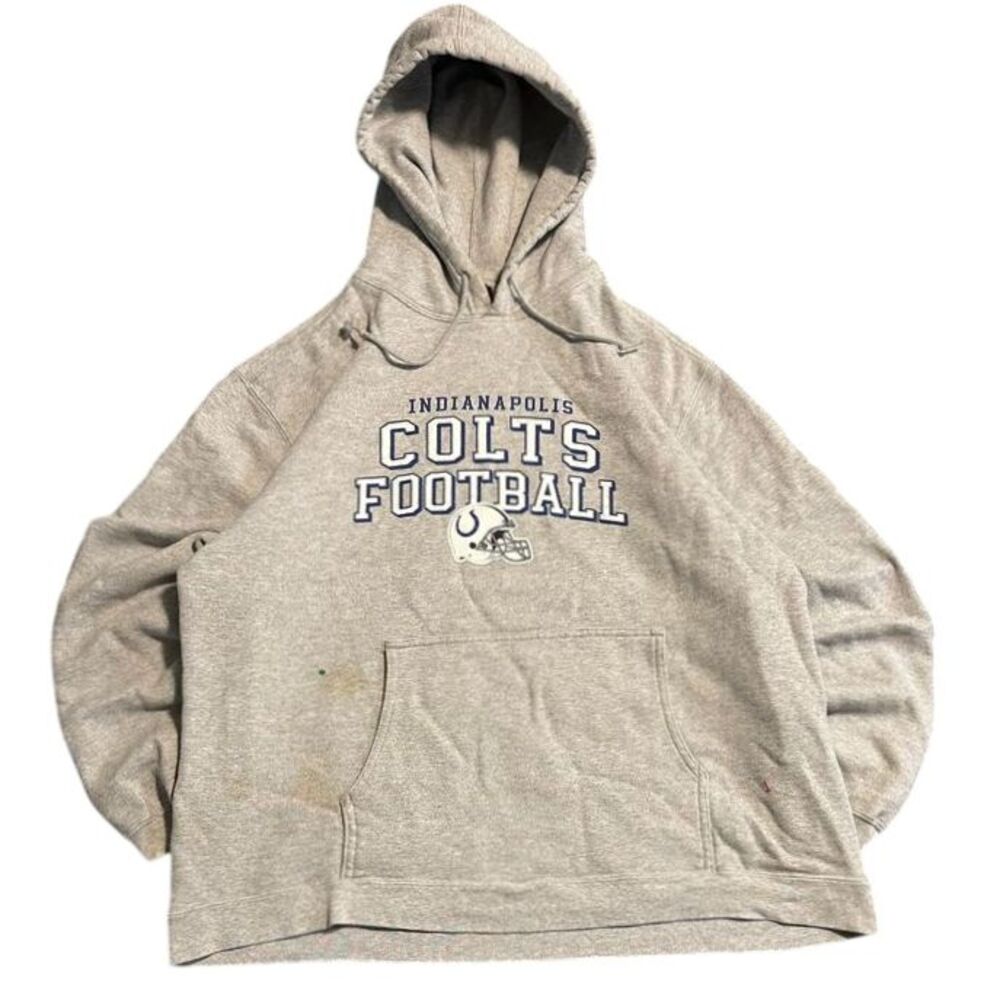 vintage Indianapolis Colt's Football Heavyweight hoodie/ sweatshirt!‎
